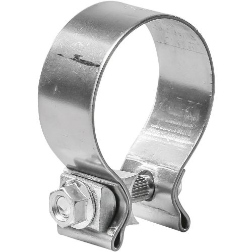 TOTALFLOW TF-225SS Single Bolt Exhaust Muffler Clamp Band | 2.25 Inch