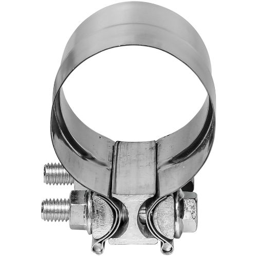 TOTALFLOW TF-J58 Lap Joint Exhaust Muffler 2-1/2" Inch Clamp Band | 2.5" Inch