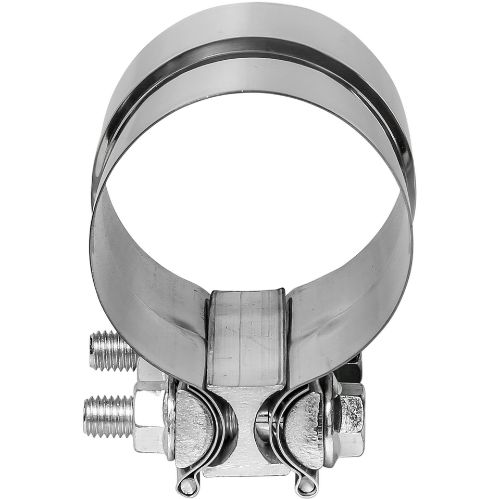TOTALFLOW TF-J59 Lap Joint Exhaust Muffler 2-3/4" Inch Clamp Band | 2.75" Inch