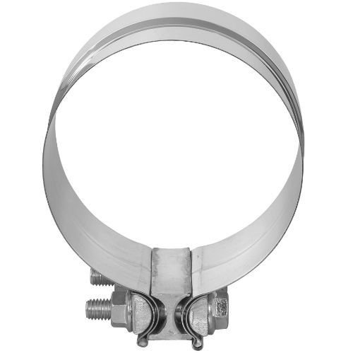 TOTALFLOW TF-J63 Lap Joint Exhaust Muffler 4-1/2" Inch Clamp Band | 4.5" Inch