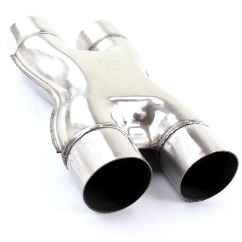 TOTALFLOW TF-SSP2525 | Universal Exhaust 2.5" Inch X-Pipe | 2-1/2" Inch X-Pipe