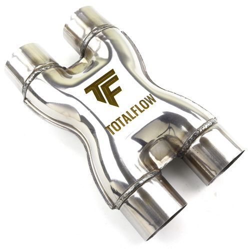 TOTALFLOW TF-S3030 | Universal Exhaust 3" X-Pipe