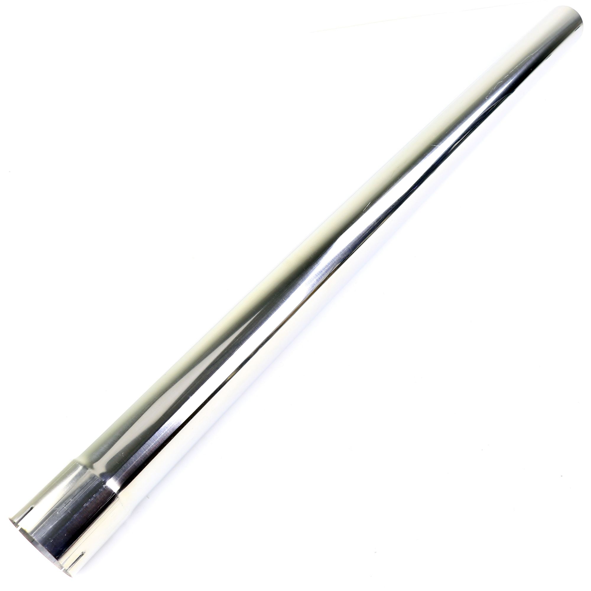 TOTALFLOW 47-304-201-151S Straight Slip On 47 Inch Exhaust Pipe | 2 Inch - ID | 2 Inch - OD